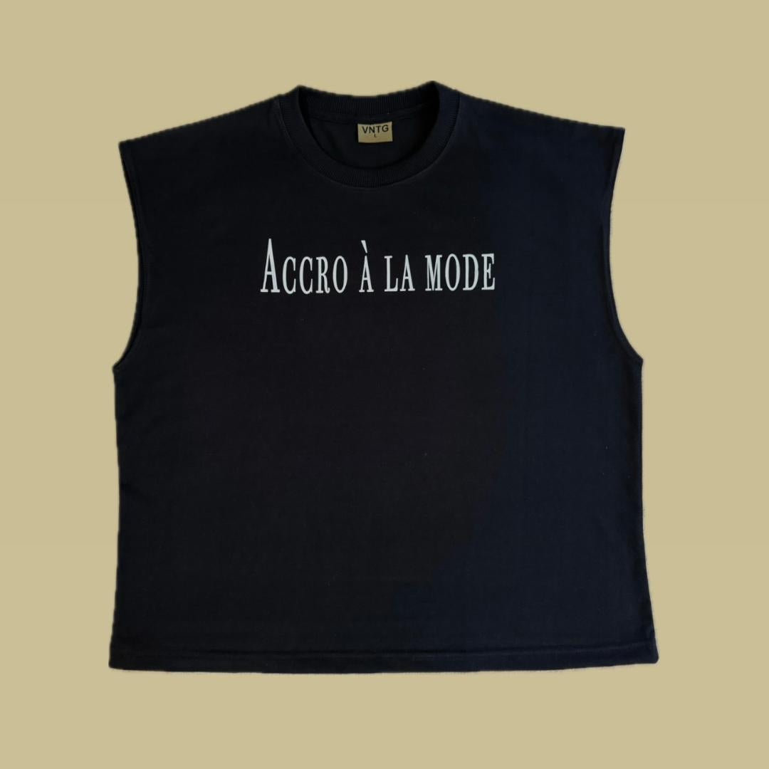 "Addicted To Fashion" Sleeveless Tee